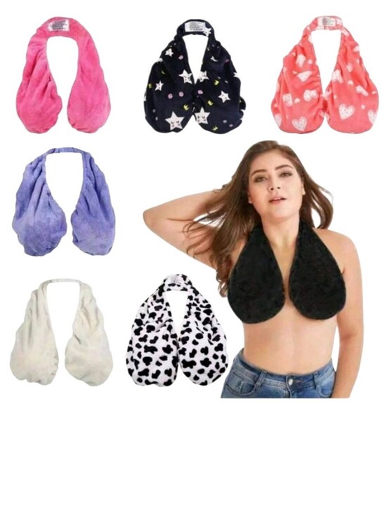 Accessories - Plush After Shower Cover Up For Getting Dressed